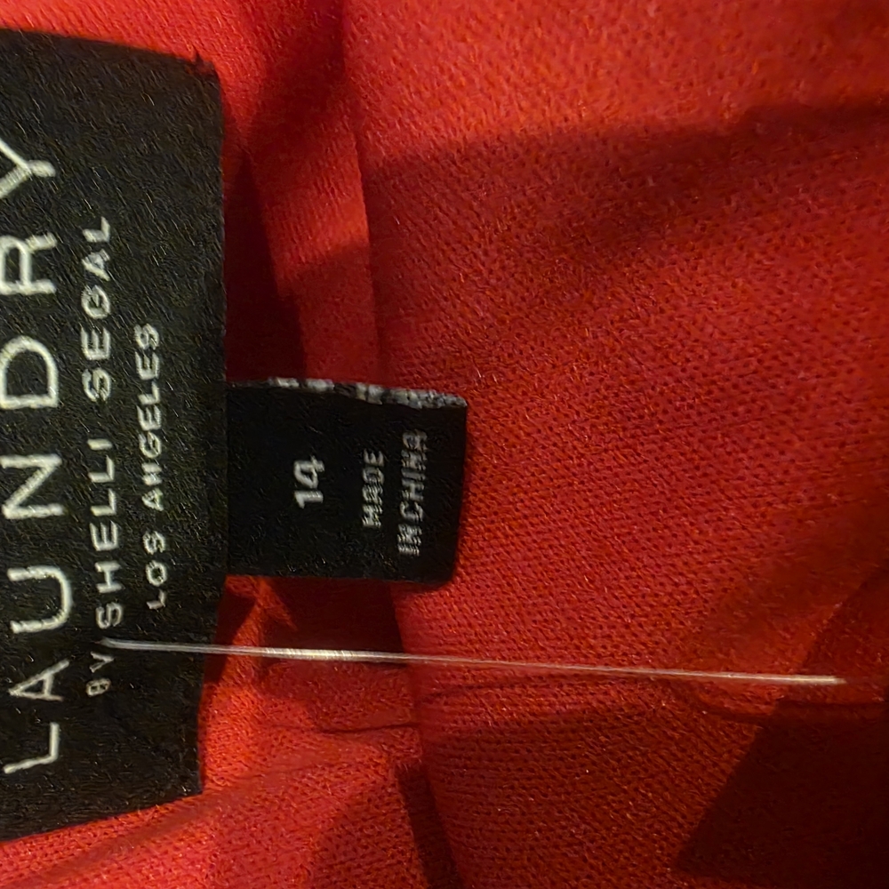Laundry By Shelli Segal Red Wedding Dress